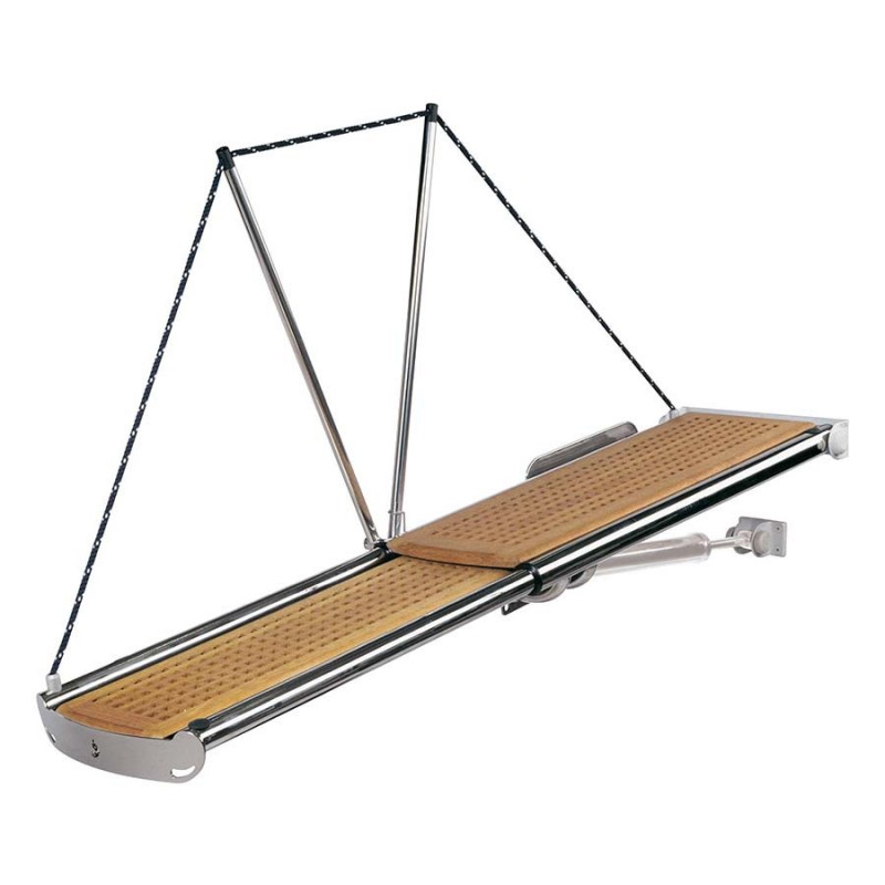 Passerelle hydraulique Besenzoni pour yacht