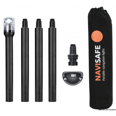 NAVISAFE Kit de fixation + hampe + lumière 360° NAVISAFE Kit de fixation + hampe + lumière 360°