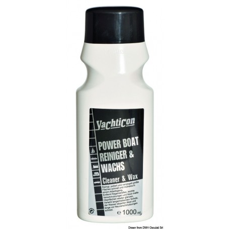Nettoyeur polissant protecteur YACHTICON  Power Boat Cleaner et Wax  - Yachticon Produits d'entretien 8033137218149 65.200.82