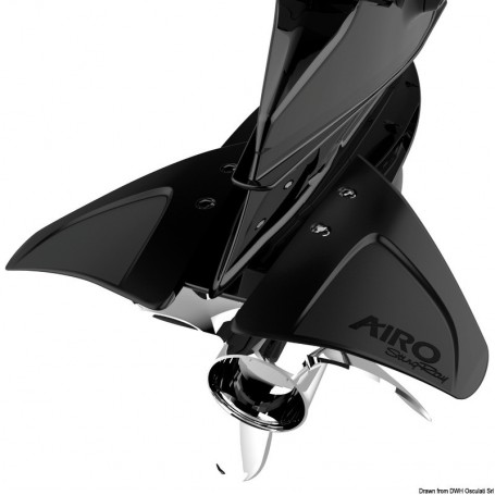 Hydrofoil STING RAY AIRO Fixation avec vis  Hydrofoil STING RAY AIRO Fixation avec vis 