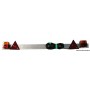 Barre arrière avec feux dynamiques à LED - Osculati accessoires remorque 8033137202254 02.023.17