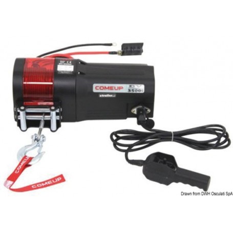 Treuil électrique pour halage embarcations, tendeur de service, moto de mer ou pour les remorques. - Comeup Industries accessoir