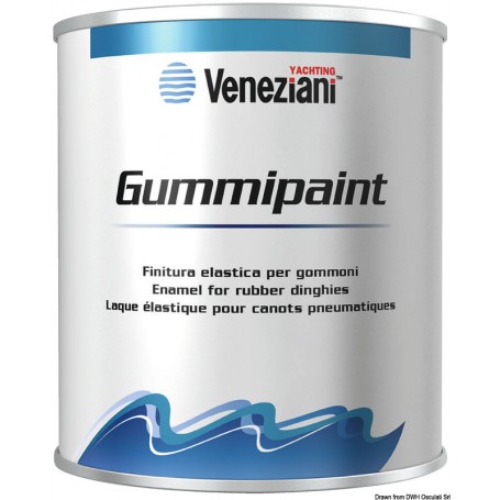 Antifouling élastique VENEZIANI Gummipaint - Veneziani Antifouling  65.009.12BI