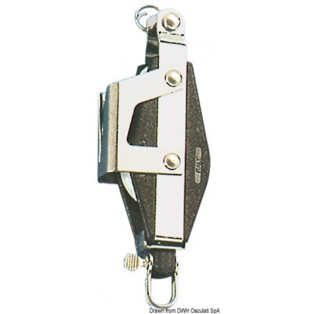 SERIE Poulies à billes Wind Speed VIADANA réa 56 mm  cordage 12 mm SERIE Poulies à billes Wind Speed VIADANA réa 56 mm  cordage 