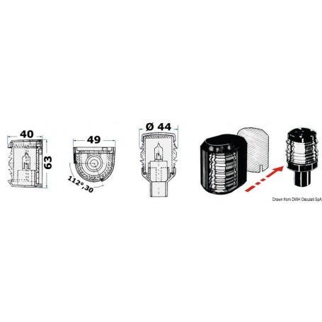 Feux de navigation Utility Compact Feux de navigation Utility Compact