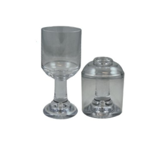 Verres et coupes démontable 