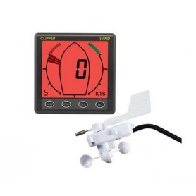 Pack Girouette Anémomètre Clipper V2 + Afficheur + Capot 
