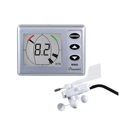 Pack Girouette Anémomètre Cruiser V2 + Indicateur + Capot 