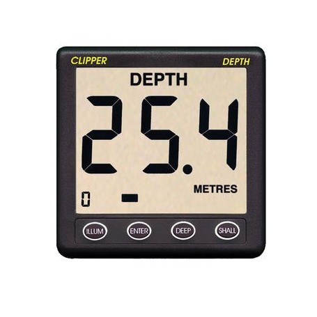 Sondeur Clipper : livré avec sonde 150kHz, câble 7m et capot - NASA Centrale de navigation 0609722871150 NAS-NSCLIP1