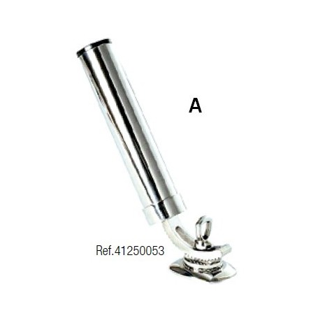Porte-cannes orientable Inox tube 40mm Portes cannes  41250053