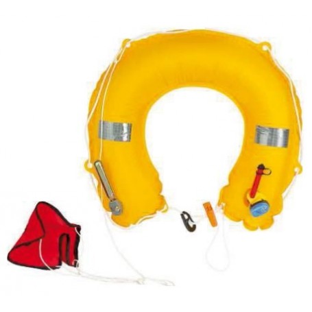 Bouée fer à cheval gonflable - plastimo Homme à la mer 3162420648877 64887