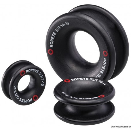 Anneaux anti-friction ROPEYE SLR - Ropeye Les poulies pour voilier 8033137212666 39.819.01