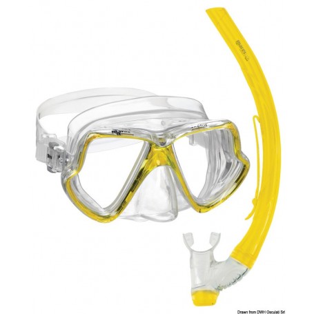 Ensemble masque et embout MARES modèle Zephir  