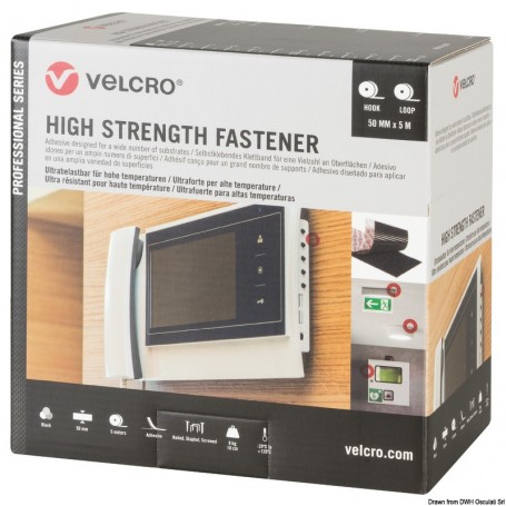 VELCRO® Brand HIGH STRENGTH Fastener - Velcro Adhésifs 8033137218392 65.451.05