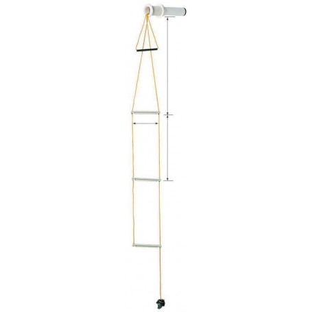 Echelle de sécurité à encastrer - plastimo Homme à la mer 3162420515582 51558