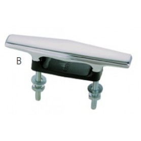 Taquet zinc chromé. Base polymère. 