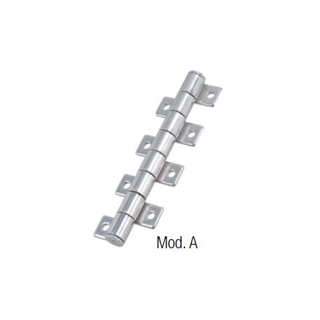 CHARNIERE PIANO FRICTION COURTE INOX 316 