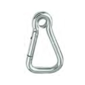 Mousqueton à oeil en inox 316 