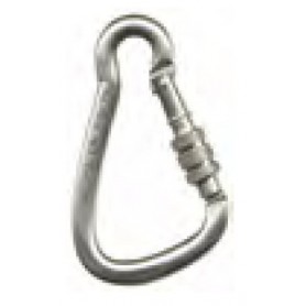 MOUSQUETON ASYMÉTRIQUE VIROLE INOX 