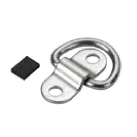 PLATINE A/ANNEAU INOX SS 304 