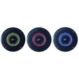 Haut-parleurs stéréo étanches à Led colorés. 