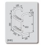 Échelle inox pour ponton 