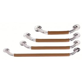 Main courante inox gainé cuir 