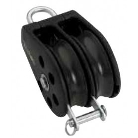 Poulies doubles à Oeil fixe/ringot 