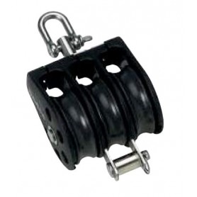 Poulies triples Émérillon/ringot 