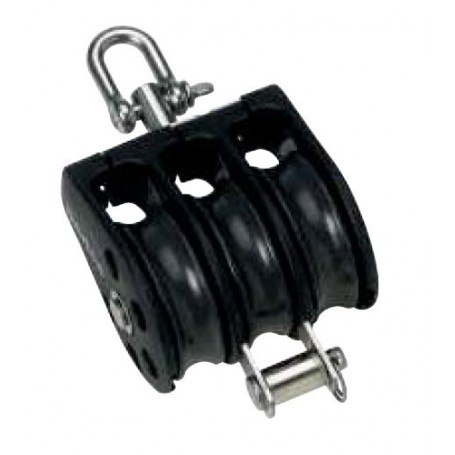 Poulies triples Émérillon/ringot 