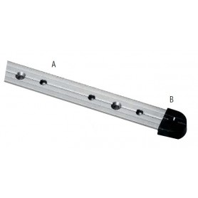 Rails en T, largeur 25 mm 