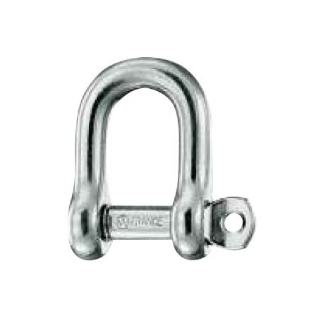 Manille droite Inox 316 L 