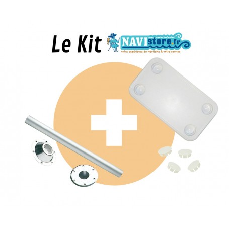 KIT Table rectangulaire + Pied de table + Embase
​​​​​​​ 