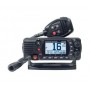 VHF fixe compacte 25W classe D IPX8 noire avec antenne GPS interne 