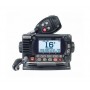 VHF fixe classe D IPX8 noire avec antenne GPS interne et option RAM4 