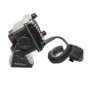 VHF fixe classe D IPX8 noire avec antenne GPS interne et option RAM4 