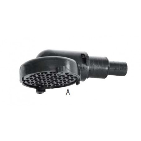 Crépines plastique noir 