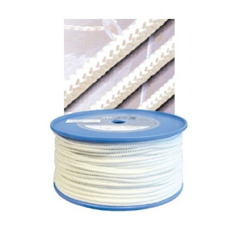 CORDAGE POLYESTER BLANC 100m 