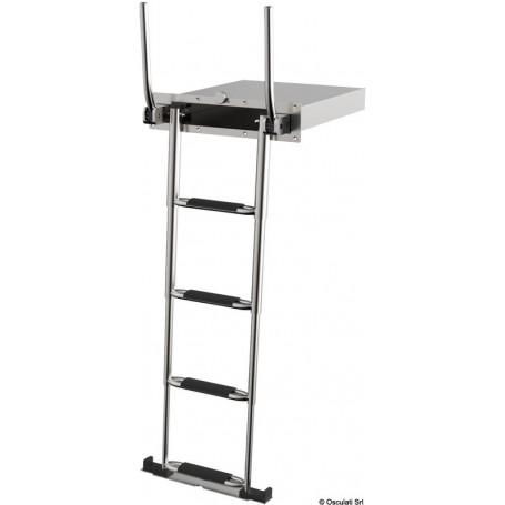 Échelle télescopique EasyUp avec main courante Échelle télescopique EasyUp avec main courante