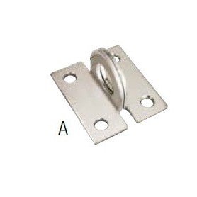 PLATINE D'ANGLE INOX SS 304 Lot de 2 PLATINE D'ANGLE INOX SS 304 Lot de 2