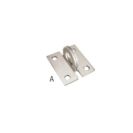 PLATINE D'ANGLE INOX SS 304 Lot de 2 PLATINE D'ANGLE INOX SS 304 Lot de 2