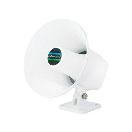 Haut-parleur, corne de brume, 15 watts, plastique blanc - SHAKESPEARE Avertisseurs sonores 719441150471 SHK-HS-5