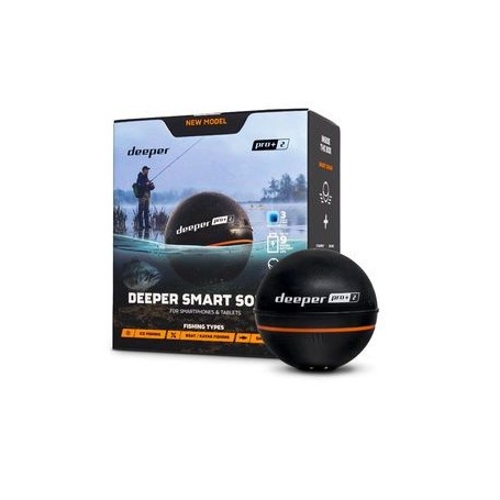 DEEPER PRO+ V2, sondeur sans fil avec GPS génération 2 Sondeur bateau 4779032950701 DE-FLDP30