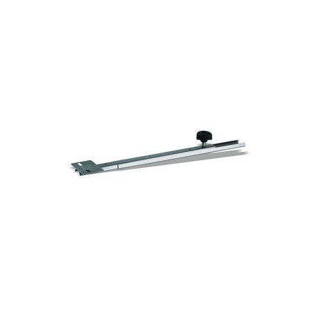Glissière inox de 50 cm pour fixation sonde tableau arrière Glissière inox de 50 cm pour fixation sonde tableau arrière