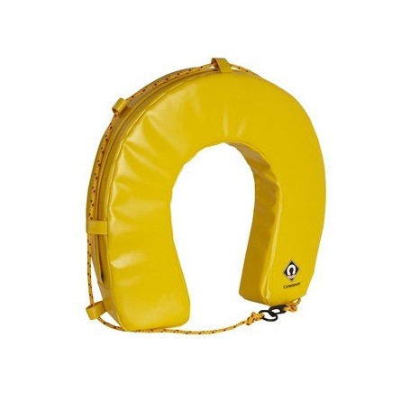 Bouée Fer à Cheval - HAMBLE - Jaune - Crewsaver Homme à la mer 5028654990206 CS-1320-BUOY