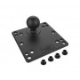 Platine VESA 100x100mm avec boule C