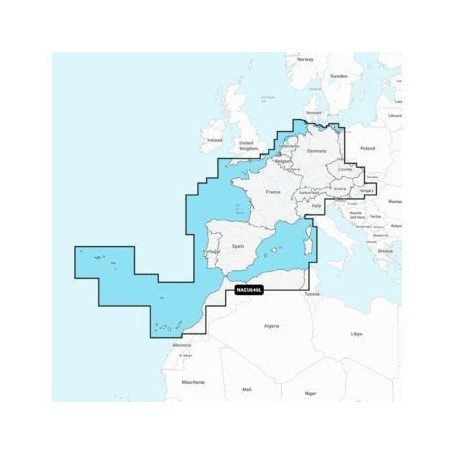 Carte Navionics Platinum+ Large SD - EUROPE DE L'OUEST ET CENTRALE Carte Navionics Platinum+ Large SD - EUROPE DE L'OUEST ET CEN