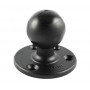 Base ronde à visser avec boule D Base ronde à visser avec boule D