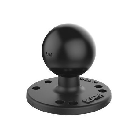 Base ronde à visser avec boule C Base ronde à visser avec boule C