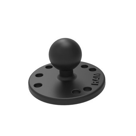 Base ronde à visser avec boule B Base ronde à visser avec boule B